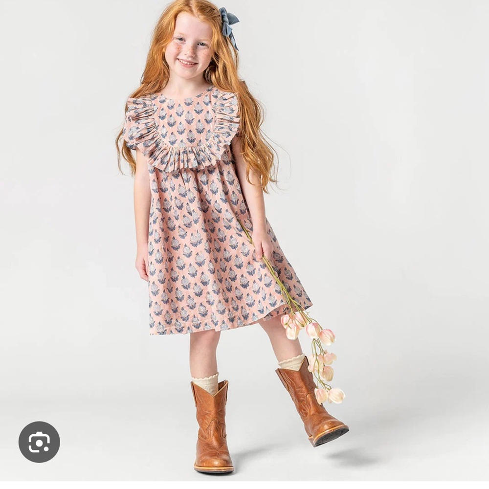 Pink Chicken Brayden dress in Pink Dahlia, 4